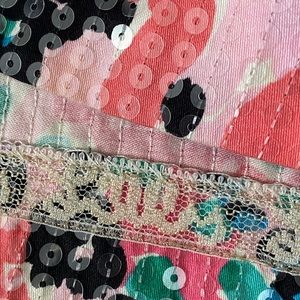 Lily Pulitzer sequin mini skirt size 4